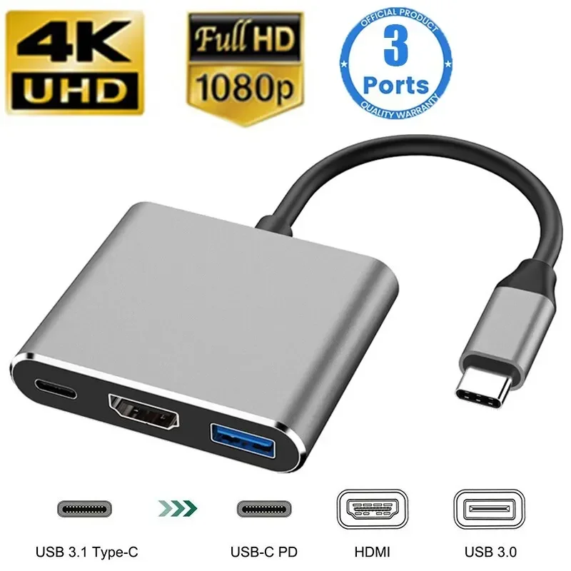 스위치/전화/컴퓨터용 Type-C 3-in-1 멀티포트 - Hdmi Phone Adapter review and price