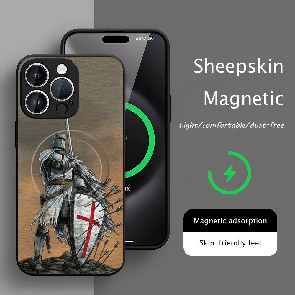 Cool Knights Templar 레트로 전화 케이 - Retro Handset Phone review and price