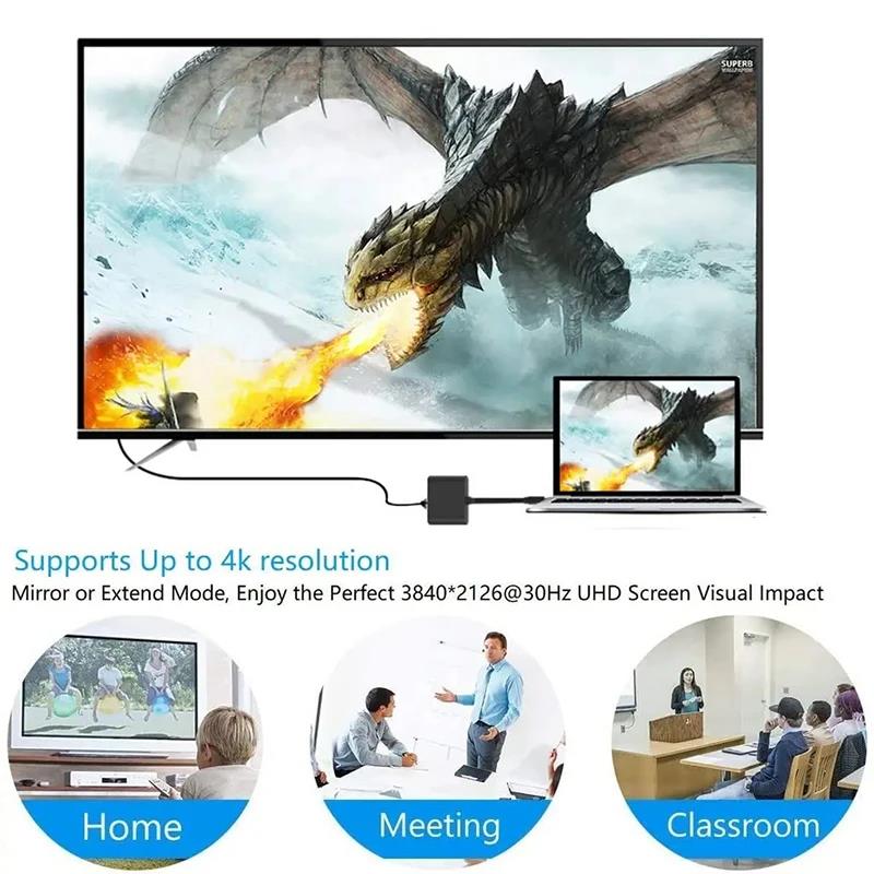 3 in 1 타입 C to HDMI 호환 어댑터 USB - Hdmi Phone Adapter review and price