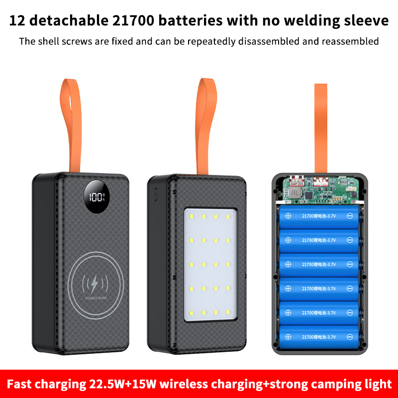 【C】12*21700 배터리 홀더 10W 22.5W 고 - Led Flash Case review and price