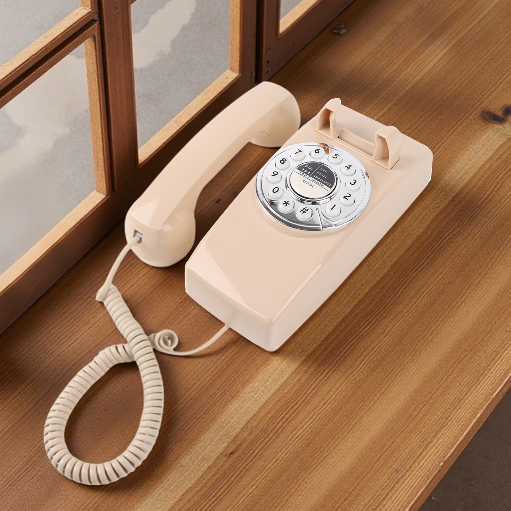 유선 빈티지 TRIMLINE 집 전화, 간편한 벽걸이형 - Retro Handset Phone review and price