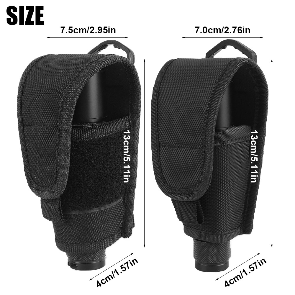 전술 손전등 홀스터 나일론 몰리 파우치 휴대용 LED  - Led Flash Case review and price