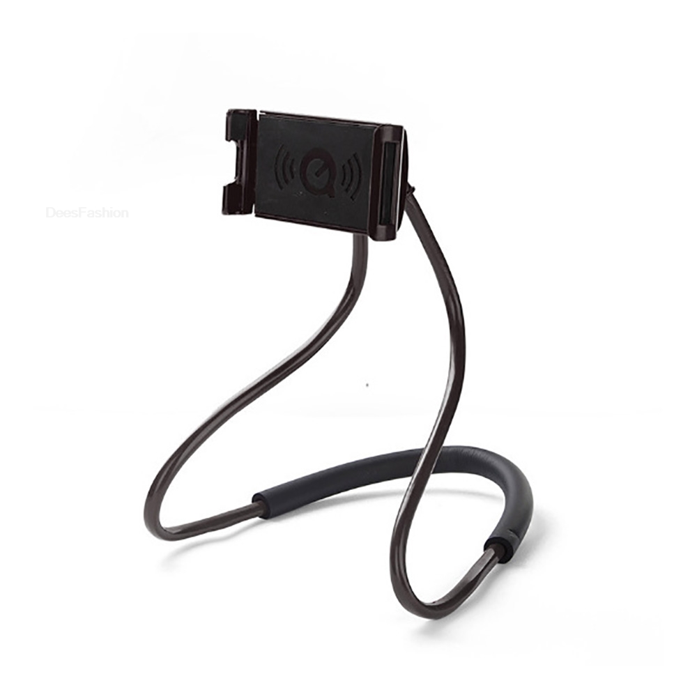 유연한 휴대폰 홀더 목걸이형 거치대 침대용 360도 회 - Neck Hanging Phone Holder review and price
