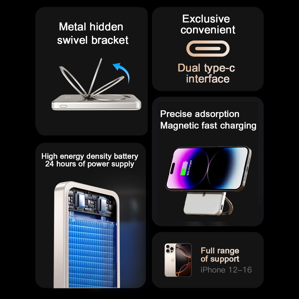MagSafe 용 10000mAh 슬림 미니 보조베터리 - Portable Charger 20000Mah review and price