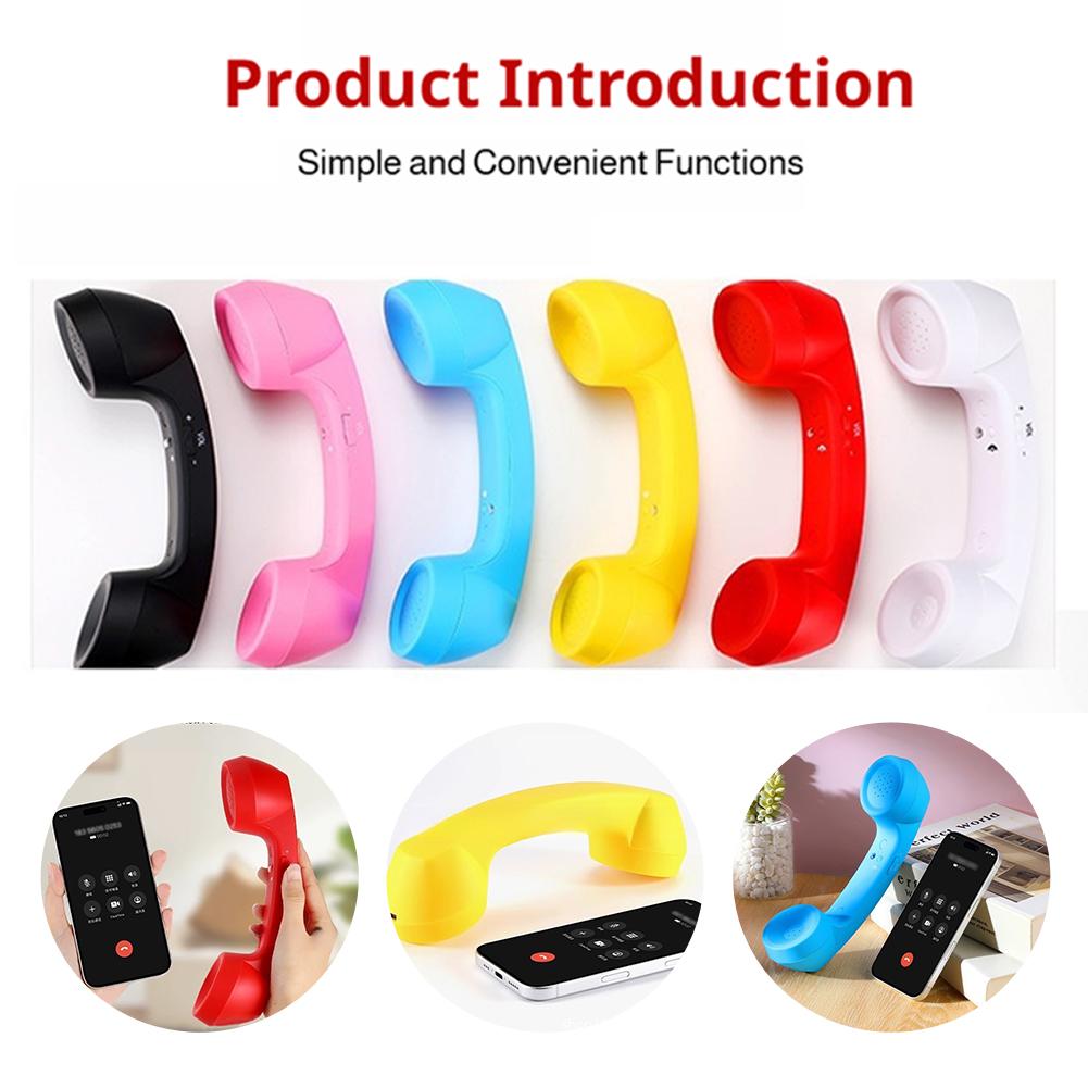 레트로 전화 핸드셋 무선 블루투스 및 유선 3.5mm  - Retro Handset Phone review and price