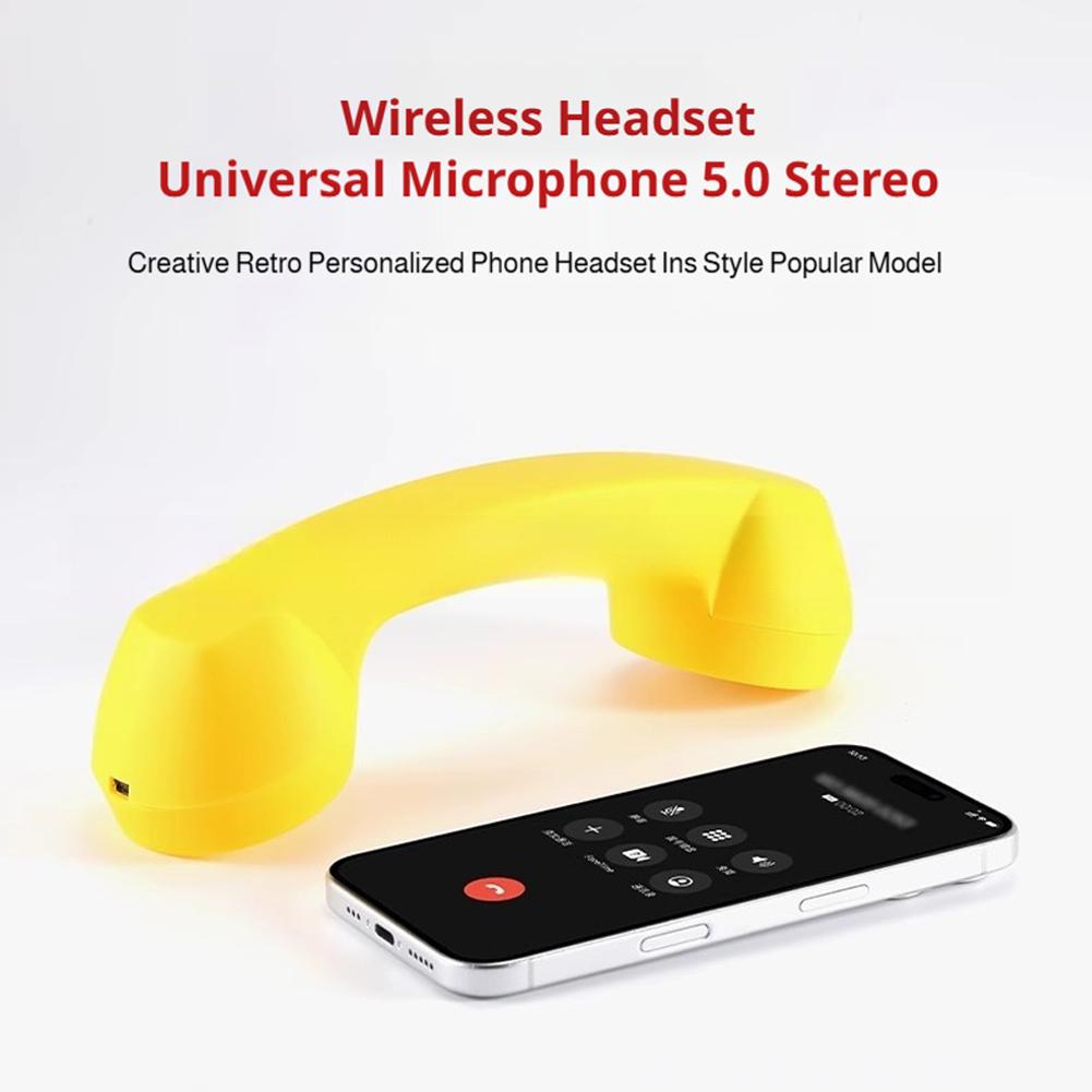 레트로 전화 핸드셋 무선 블루투스 및 유선 3.5mm  - Retro Handset Phone review and price
